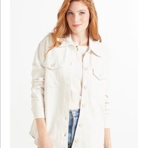Good American Fleece Shacket